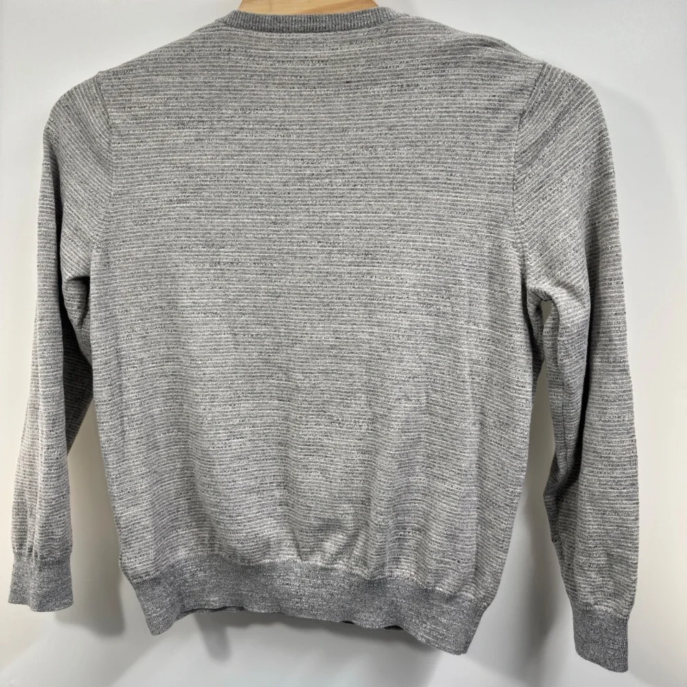 J.Crew Gray Heather Crewneck Cotton Sweater Men's XL Pullover